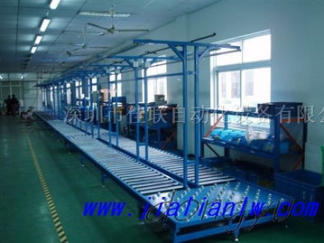 供應(yīng)帶燈架無動(dòng)力滾筒輸送機(jī)